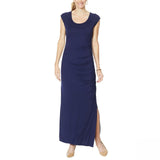 Colleen Lopez Women's Isle Be There Maxi Dress Navy XS