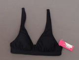Xhilaration Women's Longline Ribbed Triangle Bikini Top