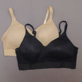 Rhonda Shear 2 Pack Molded Cup Bras With Mesh Back Detail Nude/ Black Plus 3X