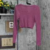 Wild Fable Women's Cropped Button-Front Cardigan