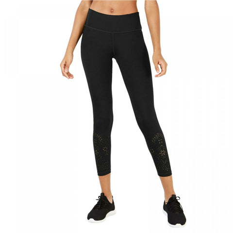 Ideology Women's Perforated Ankle Leggings