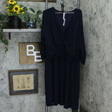 NY Collection Plus Size Ruched A-Line Dress