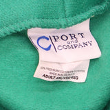 Port & Company LOT OF 2 Mens Essential Pullover Hoody Sweatshirt Kelly Green 4XL