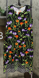 NWT Slinky Brand Women's Sleeveless Fit & Flare Dress. 667449 Small Medium