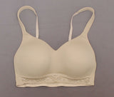 Rhonda Shear Molded Cup Bra With Lace Hem