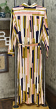 G by Giuliana Women's Plus Size Button Down Duster Shirt Dress