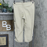 Eddie Bauer Women's Ranier Capri Pants. 1258037 8 Light Khaki
