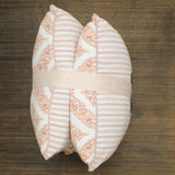 Lacourte Chauncey SET OF 2 Feather Filled Throw Pillows Terracotta 20 X 20