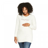 Isabel Maternity by Ingrid & Isabel Mama Embroidered Sweatshirt