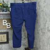 LOGO by Lori Goldstein Plus Size French Terry Skinny Leg Pants