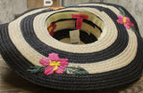 Betsy Johnson Women's Floral Bliss Floppy Hat