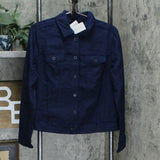 Charter Club Women's Linen Button Up Casual Jacket