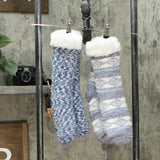 Cuddl Duds 2 PAIRS Faux Sherpa Cozy Lined Socks