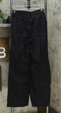 DG2 by Diane Gilman Women's Softcell Denim Wide Leg Pants Black XS