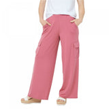 NWT Lisa Rinna Collection Petite Pull-On Wide-Leg Cargo Pants. A352967 PL