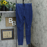 Isaac Mizrahi Live! Women's Tall Seam Detail Knit Denim Ankle Pants
