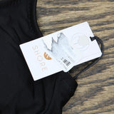 Shade & Shore Women's Mesh One Piece Swimsuit AFO32O Black S