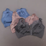 Rhonda Shear 3 Pack Betty Pin-Up Bras With Pads And Adjustable Back Dustys 2X