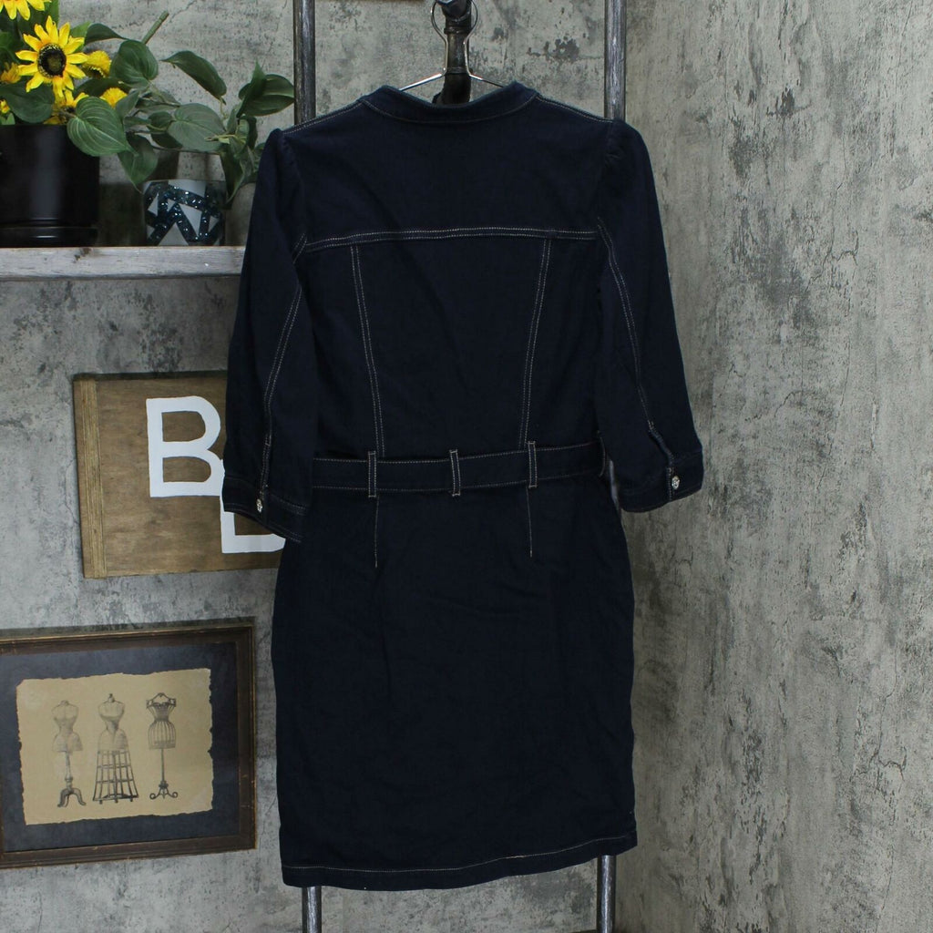 INC International Concepts Women's Belted 3/4 Sleeve Denim Shirt Dress Biggybargains INC International Concepts Women's Belted 3/4 Sleeve Denim Shirt Dress Biggybargains
