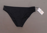 Shade & Shore Women's Ribbed Strappy Side Cheeky Bikini Bottom