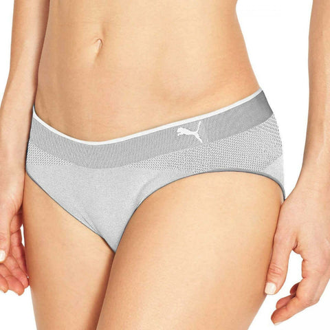 PUMA Girls 6 Pack Cotton Stretch Premium Bikini Tag-Free Comfort Waist –