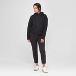 Prologue Women's Long Sleeve Scuba Full-Zip Hooded Sweatshirt