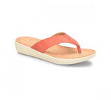 b.o.c. Women's Aimee Comfort Sandal Coral Red 8