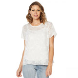 G by Giuliana Women's Woven Blouse With Cami