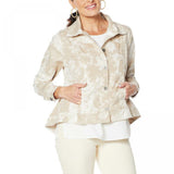 DG2 by Diane Gilman Women's SoftCell Lightweight Chambray Jacket
