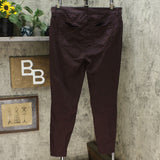 Universal Thread Womens Plus Size High Rise Jeggings Burgundy 16W