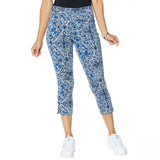 Utopia by HUE Women's Flawsome Dreamy Denim Capri Pants