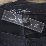 DG2 by Diane Gilman Plus Virtual Stretch Sequin Stripe Skinny Jeans