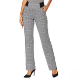 DG2 by Diane Gilman Women's Tall Straight Leg Ponte Knit Pants