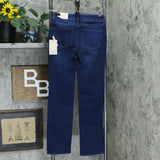 NYDJ Petite Marilyn Straight-Leg Jeans With Double Button Closure