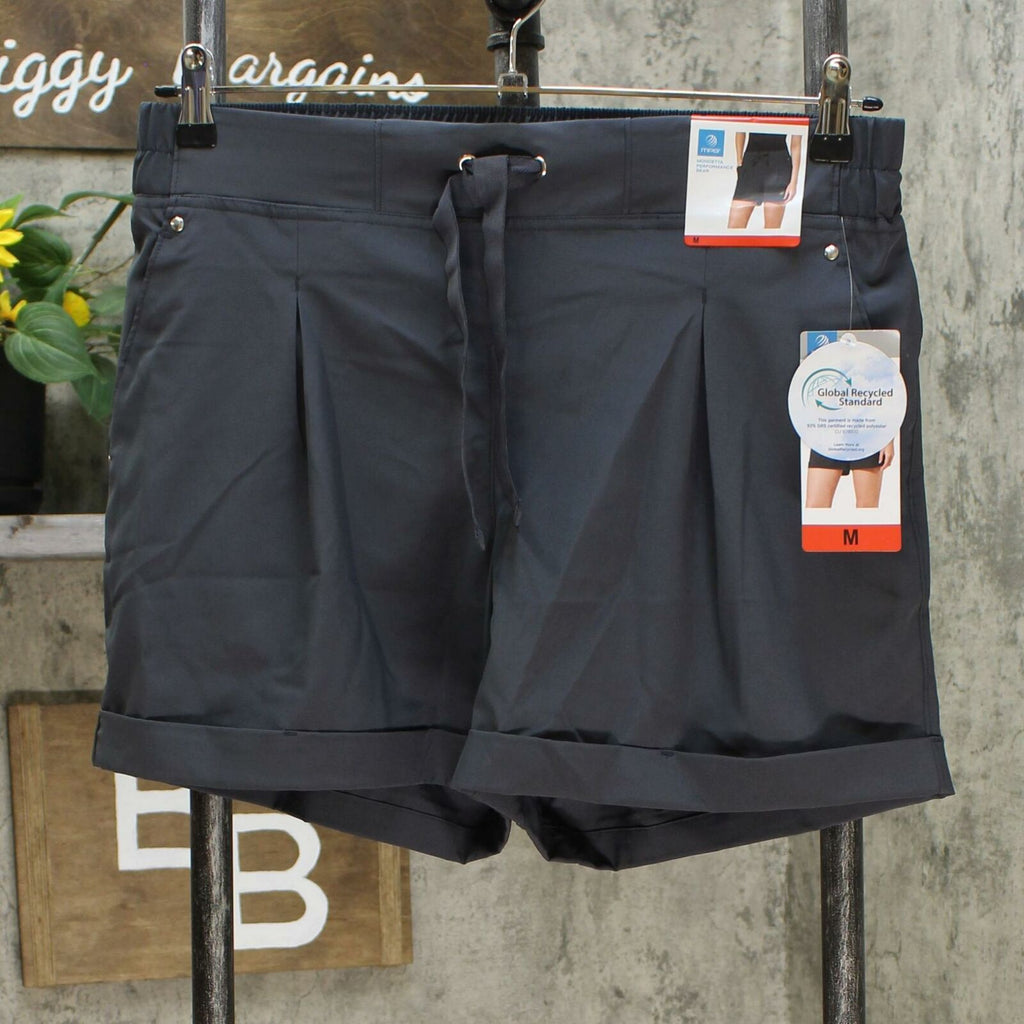 MPG Mondetta Performance Gear Women's Pleated Stretch Cuffed Travel Sh – Biggybargains