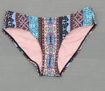 Xhilaration Women's Wide Side Cheeky Bikini Swim Bottom Multi-Color XS