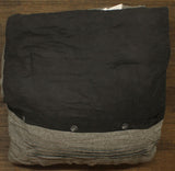 Madison Park Boone Microsuede 7- Piece King Comforter Set Gray / Black