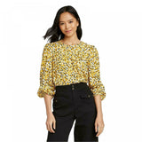 Who What Wear Women's Balloon Long Sleeve Blouse