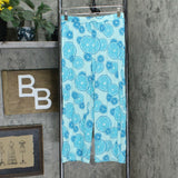 AnyBody Women's Cozy Knit Fruit Slice Printed Pajama Set Bright Mint XXS