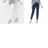 NWT Women With Control Tummy Control TUSHY LIFTER Slim-Leg Pants. A374339 S