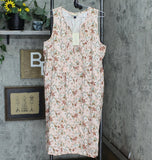 Universal Thread Women's Sleeveless Linen Tie-Front Dress