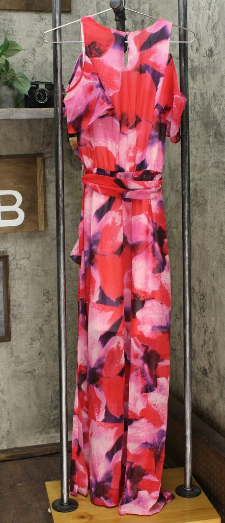 colleen lopez maxi dress NEW Colleen Lopez SZ 1X Printed Drawstring Maxi Dress BLACK IKAT PLUS SZ 1X