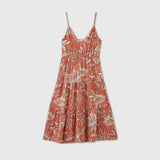 Wild Fable Women's Sleeveless Tiered Midi Dress