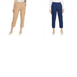 Prologue Women's Straight Leg Cropped Cargo Dress Pants