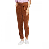 Wild Fable Women's High-Rise Belted Corduroy Paperbag Pants