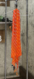 INC International Concepts Women's Tie Dyed Stripes Bias Scarf