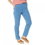 Denim & Co. Petite Original Waist Stretch Side Pocket Pants