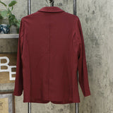 DG2 by Diane Gilman Women's Everyday Ponte Knit Boyfriend Blazer