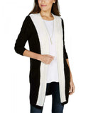 Style & Co. Women's Colorblocked Cable Knit Cardigan Sweater