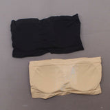 Rhonda Shear Plus Size 2 Pack Underwire Bandeau Bras with Removable Pads